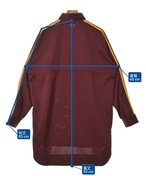 Onitsuka Tiger（オニツカタイガー）Tシャツ・カットソー 赤 サイズ:M レディース/2200709757016