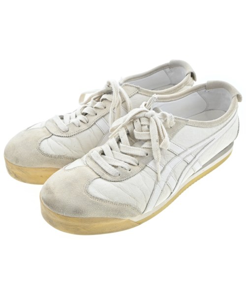 Onitsuka Tiger(オニツカタイガー)スニーカー ベージュ サイズ:25.5cm/2200644660082