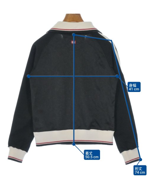 Onitsuka Tiger（オニツカタイガー）パーカー 黒 サイズ:S レディース/2200669873030