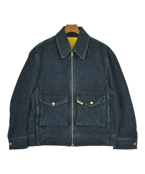 Onitsuka Tiger(オニツカタイガー)デニムジャケット 紺 サイズ:XS/2200671209018