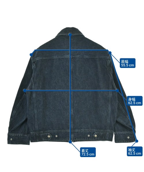 Onitsuka Tiger（オニツカタイガー）デニムジャケット 紺 サイズ:XS メンズ/2200671209018