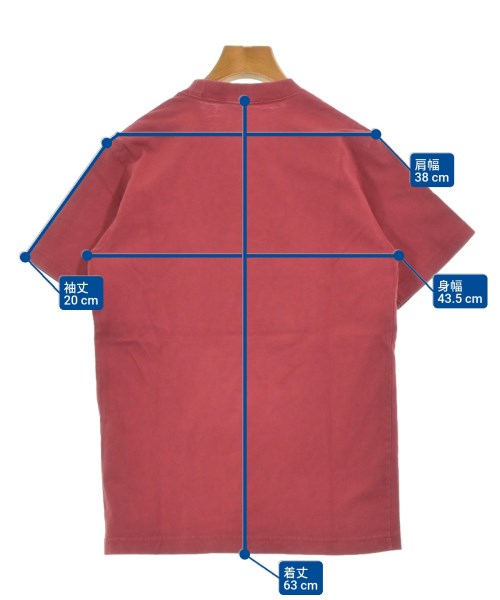 Onitsuka Tiger（オニツカタイガー）Tシャツ・カットソー 赤 サイズ:XS レディース/2200681436077