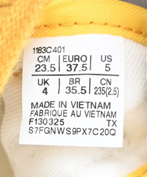 Onitsuka Tiger（オニツカタイガー）スニーカー 黄 サイズ:23.5cm レディース/2200688479022