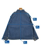 ManhattanPortage（マンハッタンポーテージ）カバーオール 青 サイズ:S メンズ/2200619542016