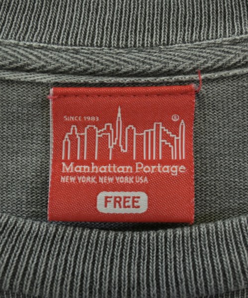 ManhattanPortage（マンハッタンポーテージ）Tシャツ・カットソー グレー サイズ:F レディース/2200673244017