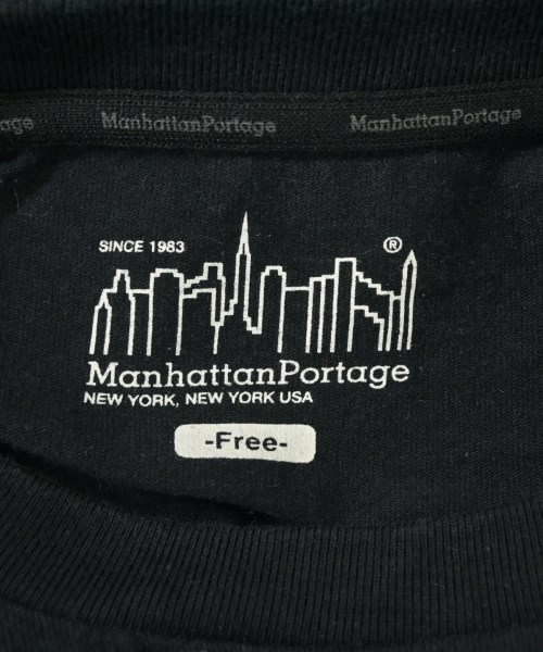 ManhattanPortage（マンハッタンポーテージ）Tシャツ・カットソー 黒 サイズ:F レディース/2200676079166