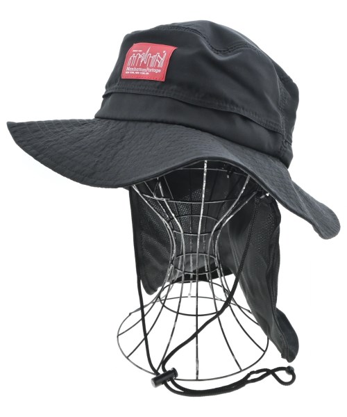 ManhattanPortage(マンハッタンポーテージ)ハット 黒 サイズ:F/2200701590079
