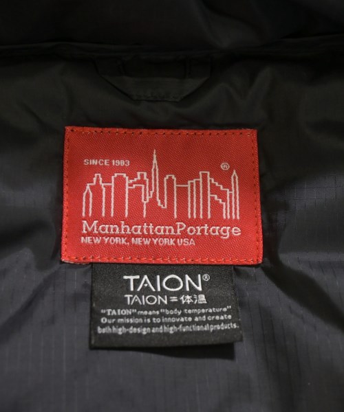 ManhattanPortage（マンハッタンポーテージ）ダウンジャケット/ダウンベスト 黒 サイズ:M メンズ/2200713499018