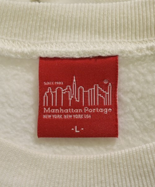 ManhattanPortage（マンハッタンポーテージ）スウェット 白 サイズ:L メンズ/2200645028034