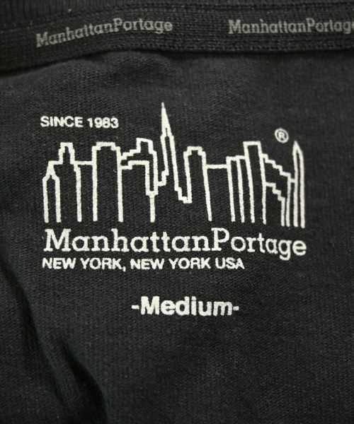 ManhattanPortage（マンハッタンポーテージ）Tシャツ・カットソー 黒 サイズ:M メンズ/2200667298101