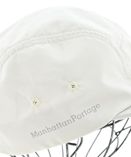 ManhattanPortage（マンハッタンポーテージ）キャップ 白 サイズ:58cm メンズ/2200692764275