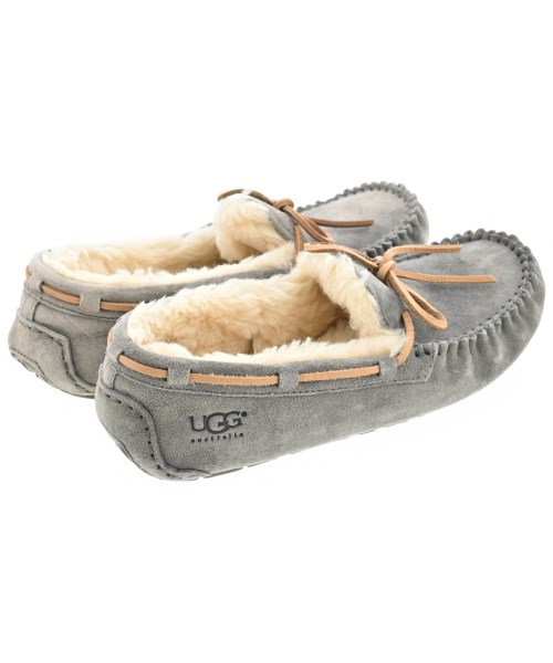 UGG australia（アグオーストラリア）モカシン/デッキシューズ グレー サイズ:24cm レディース/2200621842142
