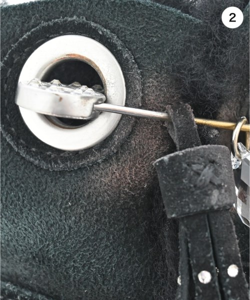 UGG australia（アグオーストラリア）ブーツ 黒 サイズ:24cm レディース/2200640297015