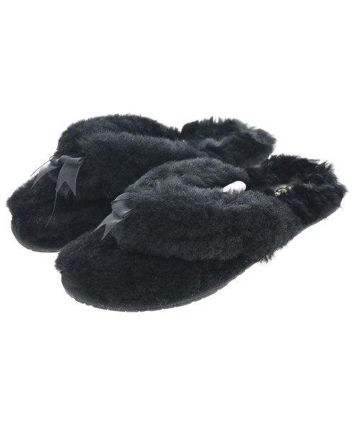 UGG アグ 厚底サンダル レディース 23cm 黒 新品 アグ UGG アグ 厚底 サンダル ゴールデングロー スライドグロー