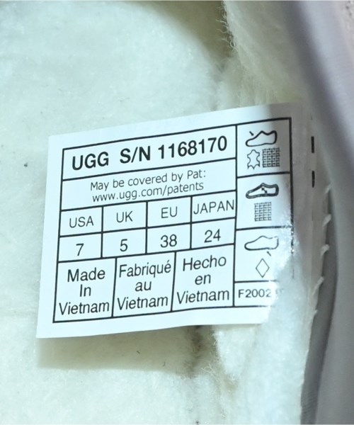 UGG australia（アグオーストラリア）ブーツ グレー サイズ:24cm レディース/2200620359030