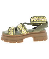 UGG australia（アグオーストラリア）サンダル カーキ サイズ:25.5cm レディース/2200630043066