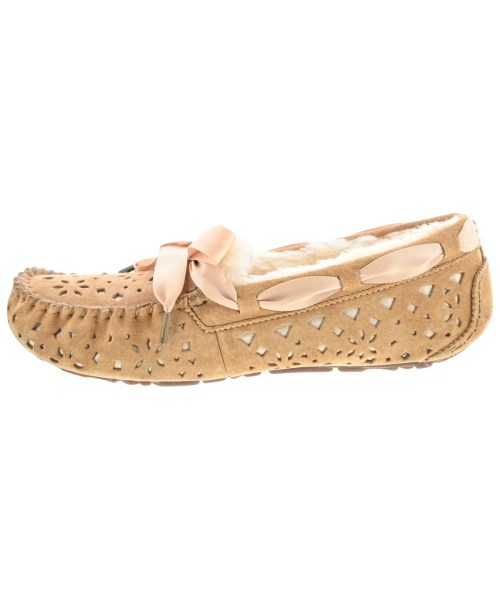 UGG australia（アグオーストラリア）モカシン/デッキシューズ ベージュ サイズ:24cm レディース/2200614831191