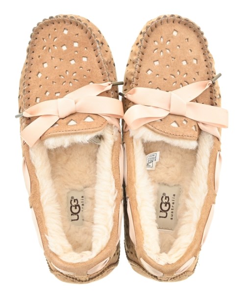 UGG australia（アグオーストラリア）モカシン/デッキシューズ ベージュ サイズ:24cm レディース/2200614831191