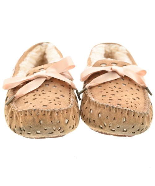 UGG australia（アグオーストラリア）モカシン/デッキシューズ ベージュ サイズ:24cm レディース/2200614831191