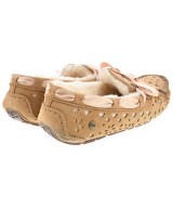 UGG australia（アグオーストラリア）モカシン/デッキシューズ ベージュ サイズ:24cm レディース/2200614831191