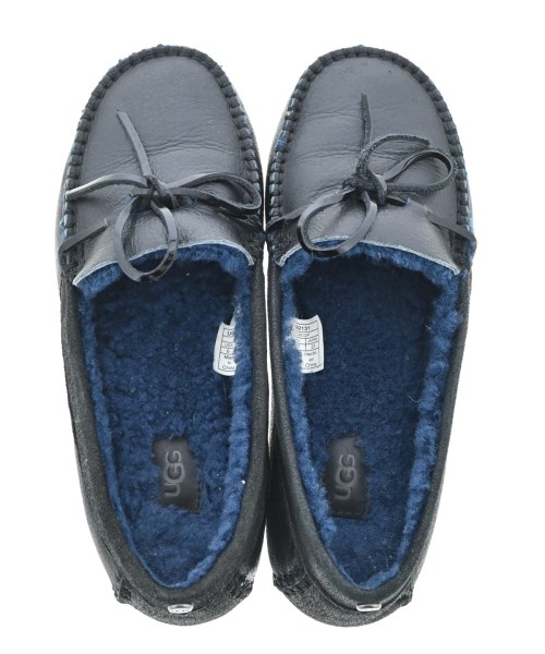 UGG australia（アグオーストラリア）モカシン/デッキシューズ 黒 サイズ:23cm レディース/2200617762089