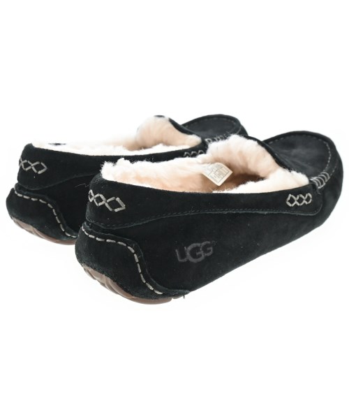 UGG australia（アグオーストラリア）モカシン/デッキシューズ 黒 サイズ:25cm レディース/2200674963559