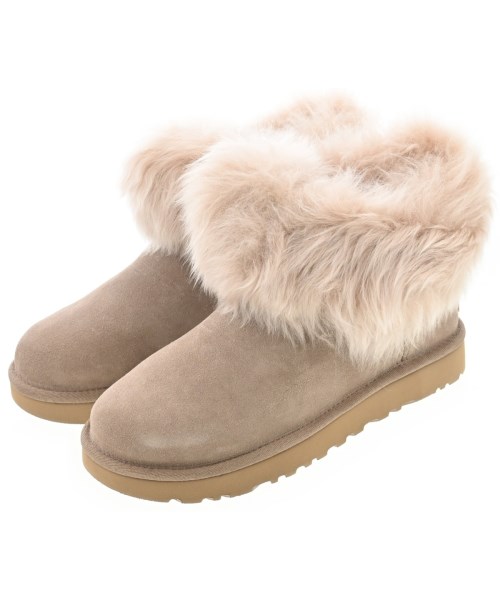 UGG australia(アグオーストラリア)ブーツ ベージュ サイズ:24cm/2200686961130