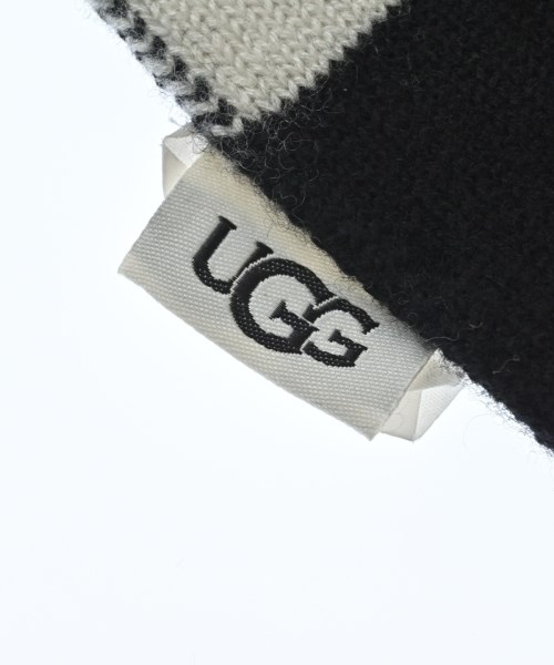 UGG australia（アグオーストラリア）マフラー 黒 サイズ:- レディース/2200696567292