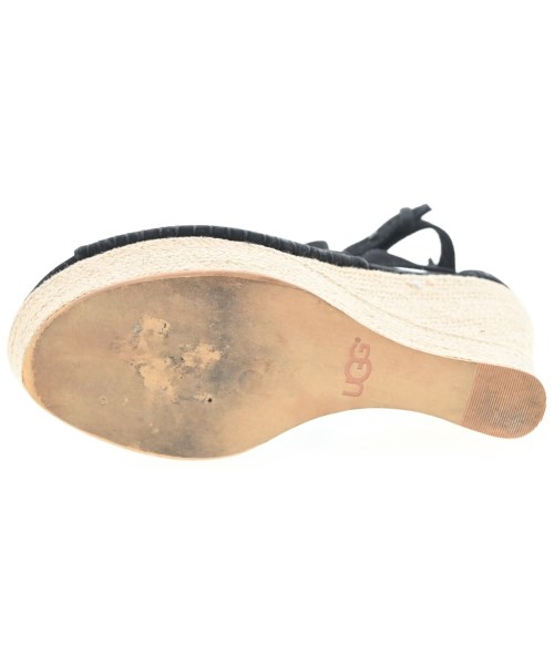 UGG australia（アグオーストラリア）エスパドリーユ 黒 サイズ:23cm レディース/2200654305157