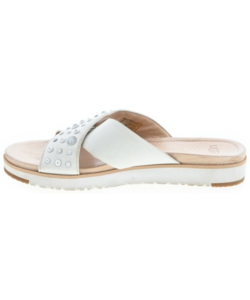 UGG australia（アグオーストラリア）サンダル 白 サイズ:24cm レディース/2200655772224