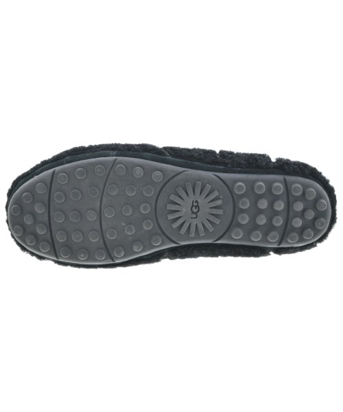 UGG australia（アグオーストラリア）モカシン/デッキシューズ 黒 サイズ:25cm レディース/2200656283026