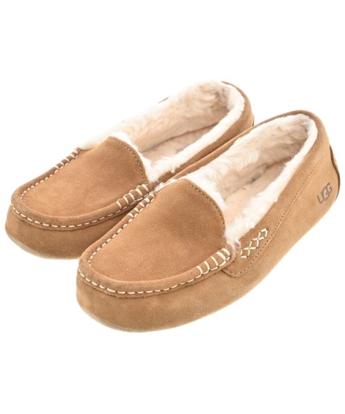 UGG australia(アグオーストラリア)モカシン/デッキシューズ 茶 サイズ:24cm/2200655446125