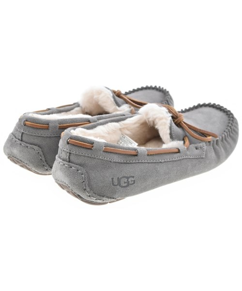 UGG australia（アグオーストラリア）モカシン/デッキシューズ グレー サイズ:24cm レディース/2200659174277