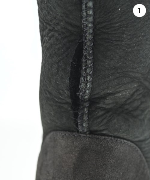 UGG australia（アグオーストラリア）ブーツ 黒 サイズ:25cm レディース/2200712802017