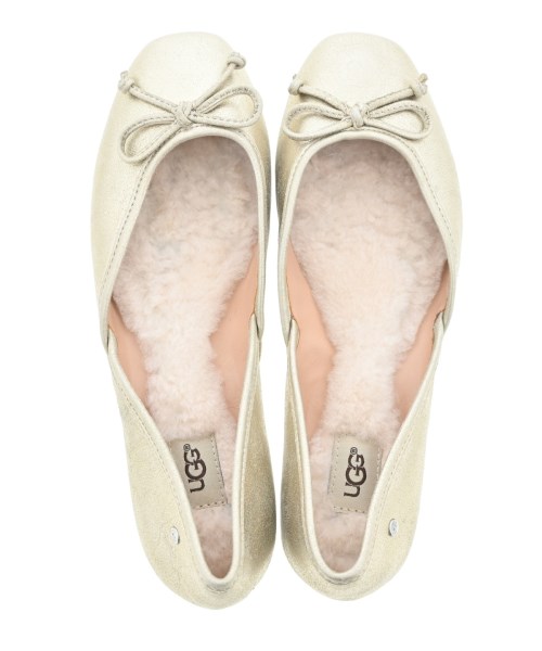 UGG australia（アグオーストラリア）パンプス ゴールド サイズ:24cm レディース/2200641595196