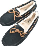 UGG australia（アグオーストラリア）モカシン/デッキシューズ 黒 サイズ:25cm レディース/2200642641045