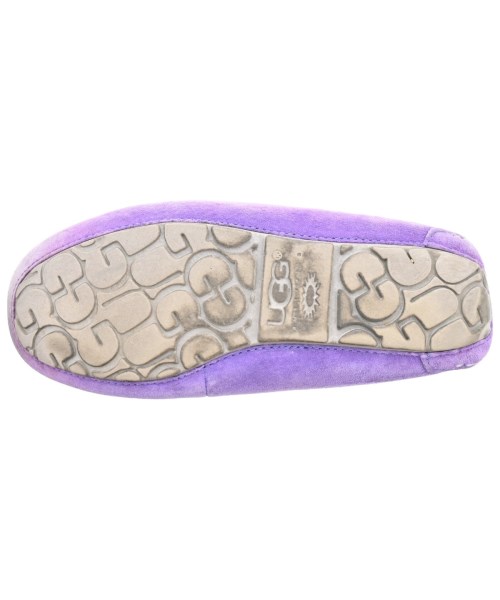UGG australia（アグオーストラリア）モカシン/デッキシューズ 紫 サイズ:6(23cm位) レディース/2200652428025