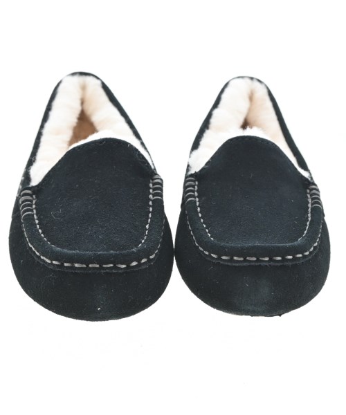 UGG australia（アグオーストラリア）モカシン/デッキシューズ 黒 サイズ:24cm レディース/2200701311841