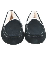 UGG australia（アグオーストラリア）モカシン/デッキシューズ 黒 サイズ:24cm レディース/2200701311841