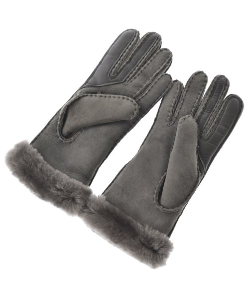 UGG（アグ）手袋 グレー サイズ:S/P レディース/2200663747108