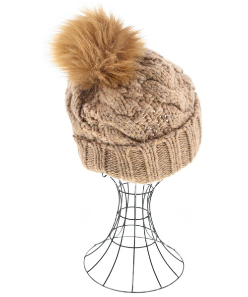 UGG（アグ）ニットキャップ・ビーニー 茶 サイズ:- レディース/2200667309043