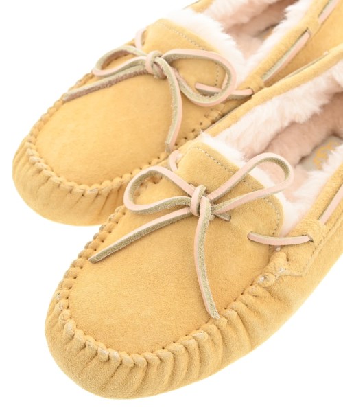 UGG australia（アグオーストラリア）モカシン/デッキシューズ 黄 サイズ:25cm レディース/2200667229266