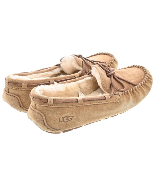 UGG（アグ）モカシン/デッキシューズ 茶 サイズ:25cm レディース/2200715218150