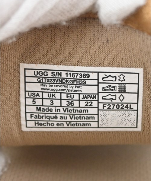 UGG australia（アグオーストラリア）サンダル ベージュ サイズ:22cm レディース/2200718118105