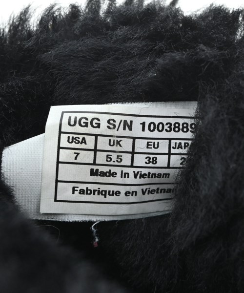 UGG australia（アグオーストラリア）ブーツ 黒 サイズ:24cm レディース/2200724522040