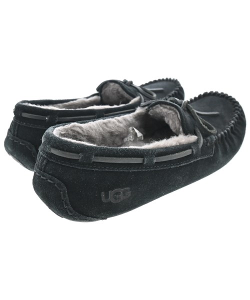 UGG australia（アグオーストラリア）モカシン/デッキシューズ 黒 サイズ:24cm レディース/2200676945096