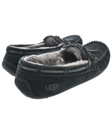 UGG australia（アグオーストラリア）モカシン/デッキシューズ 黒 サイズ:24cm レディース/2200676945096