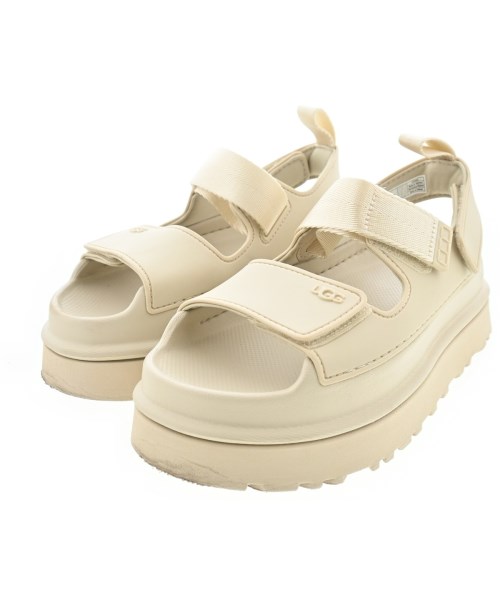 UGG australia(アグオーストラリア)サンダル ベージュ サイズ:22cm/2200663751235