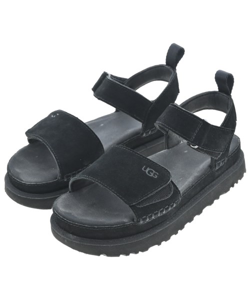 UGG australia(アグオーストラリア)サンダル 黒 サイズ:24.5cm/2200677930084