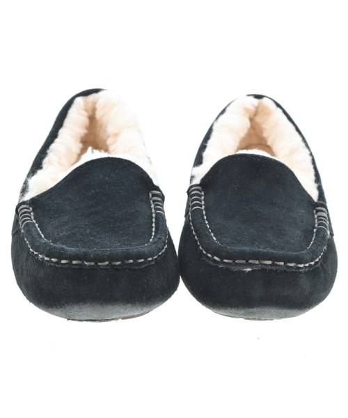 UGG australia（アグオーストラリア）モカシン/デッキシューズ 黒 サイズ:24cm レディース/2200684902043